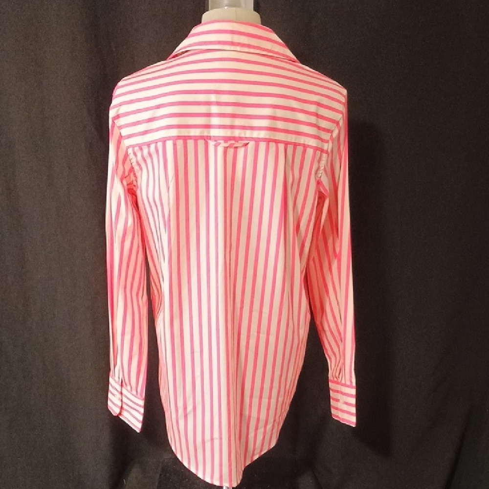 Red and White Striped Shirt - Picture 3 of 4